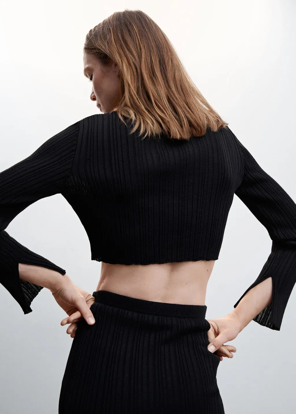Cardigan corto maglia sottile