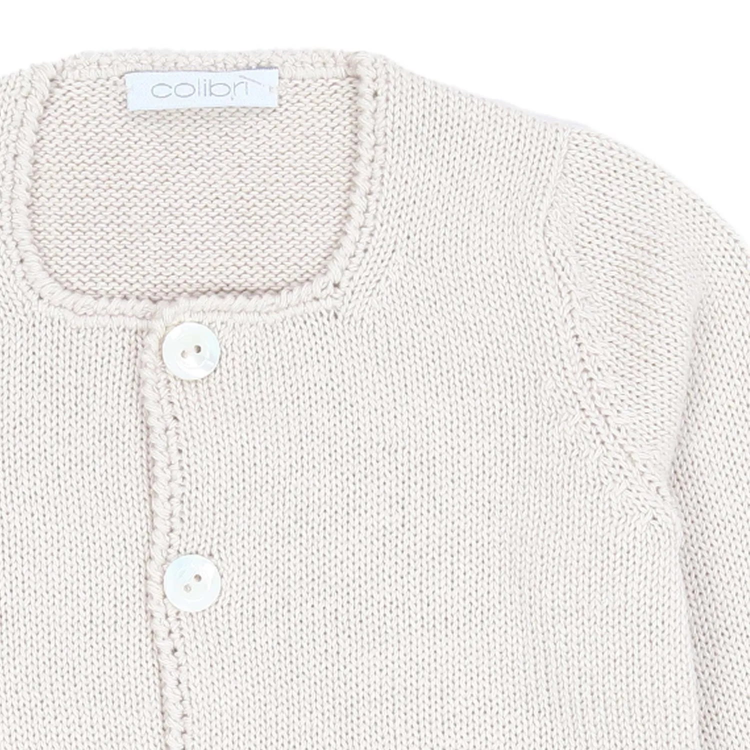 Cardigan Ecru Bebè Unisex