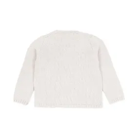 Cardigan Ecru Bebè Unisex