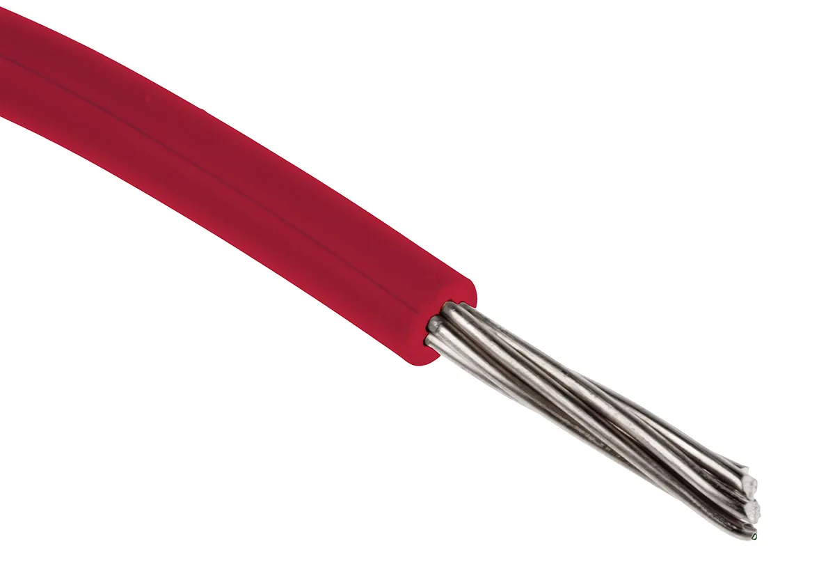 Cavo di collegamento apparecchiature RS PRO, 0,52 mm², 20 AWG, 150 V, 100m, Rosso, UL1429