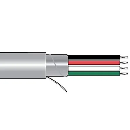Cavo industriale multipolare schermato a 50 cond. 0,25 mm², 24 AWG, L. 1000ft
