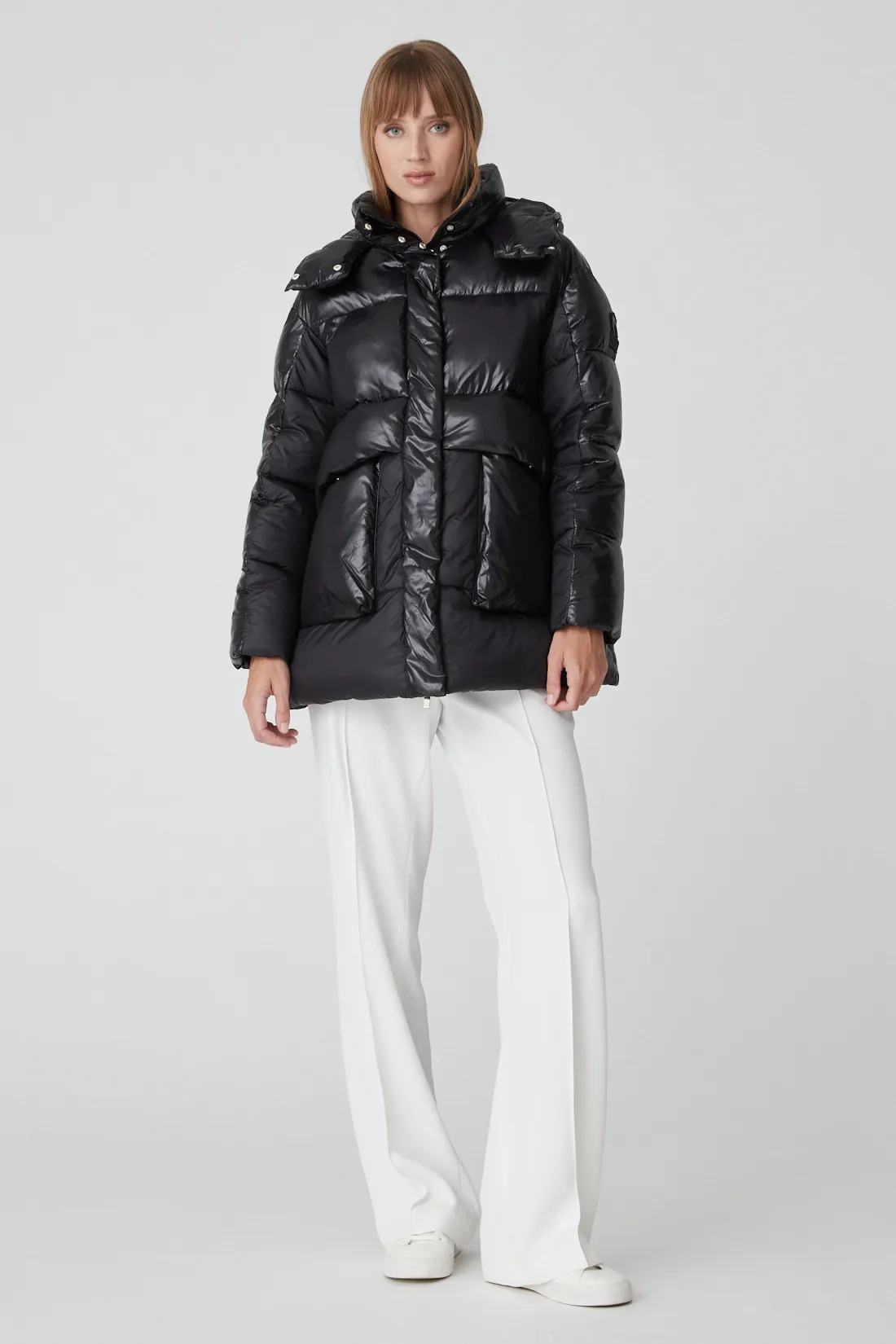 CHAMONIX – Black parka for women LAB00
