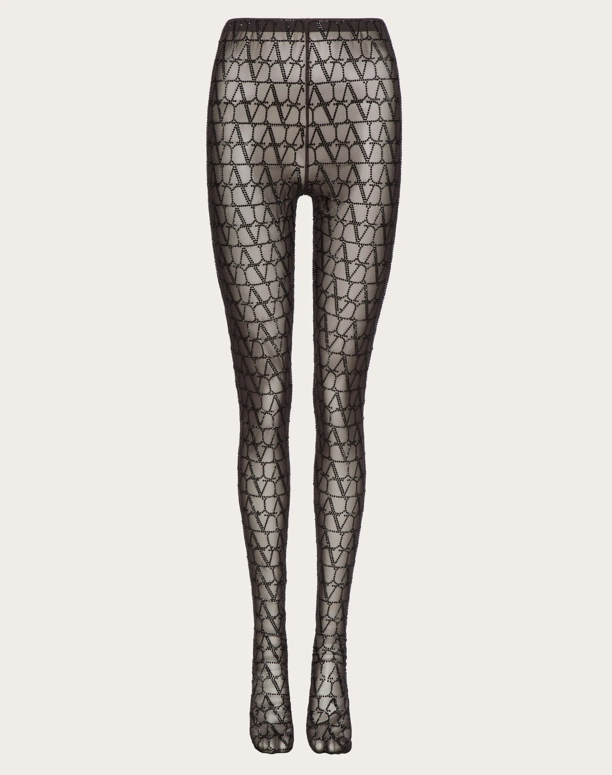 COLLANT IN JERSEY STRASS TULLE TOILE ICONOGRAPHE RICAMATI