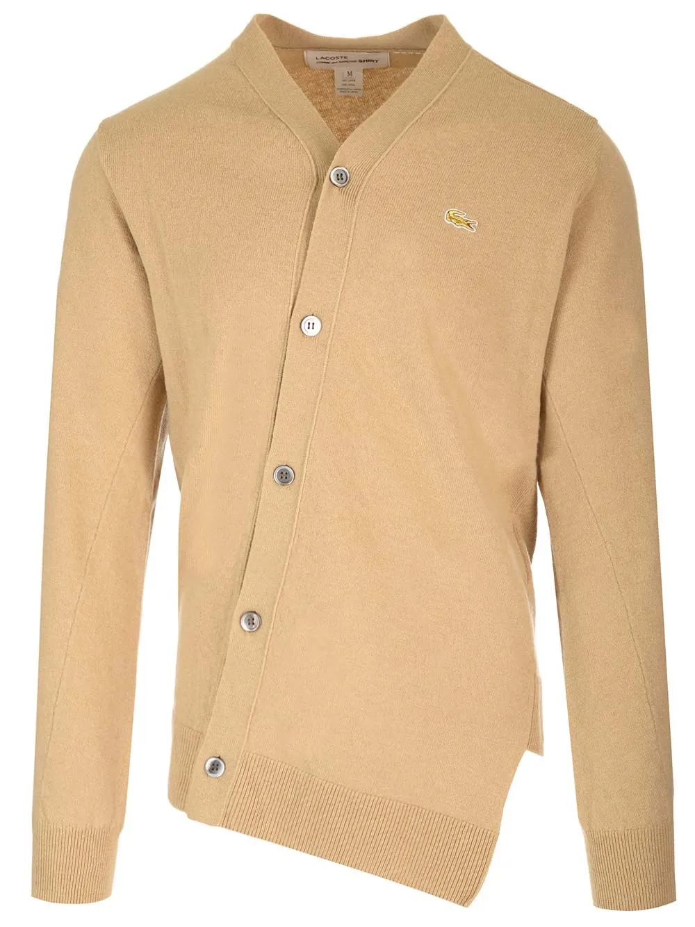   Comme Des Garcons Shirt  Cardigan beige X La Coste  