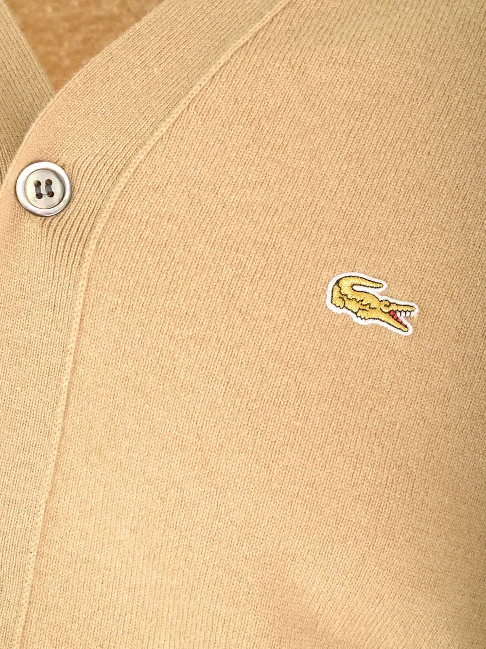   Comme Des Garcons Shirt  Cardigan beige X La Coste  