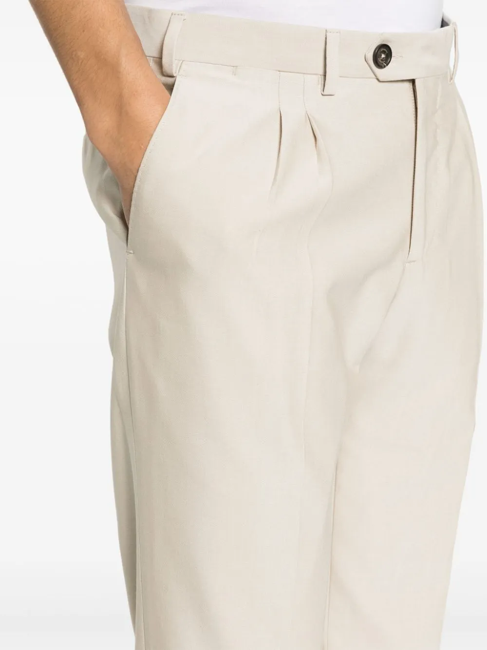 Completo doppiopetto in beige - uomo
