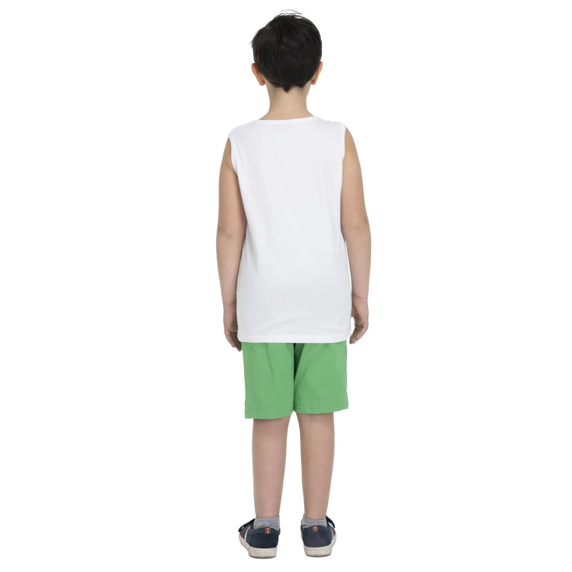 Completo smanicato da bambino Beach