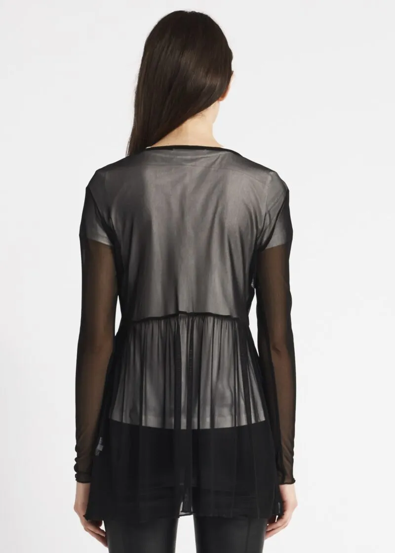Completo t-shirt e top in tulle