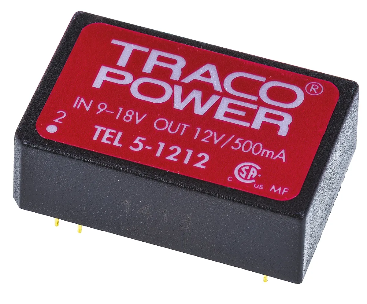 Convertitore c.c.-c.c. 5W, Vin 9 → 18 V c.c., Vout 12V cc, 1.5kV cc