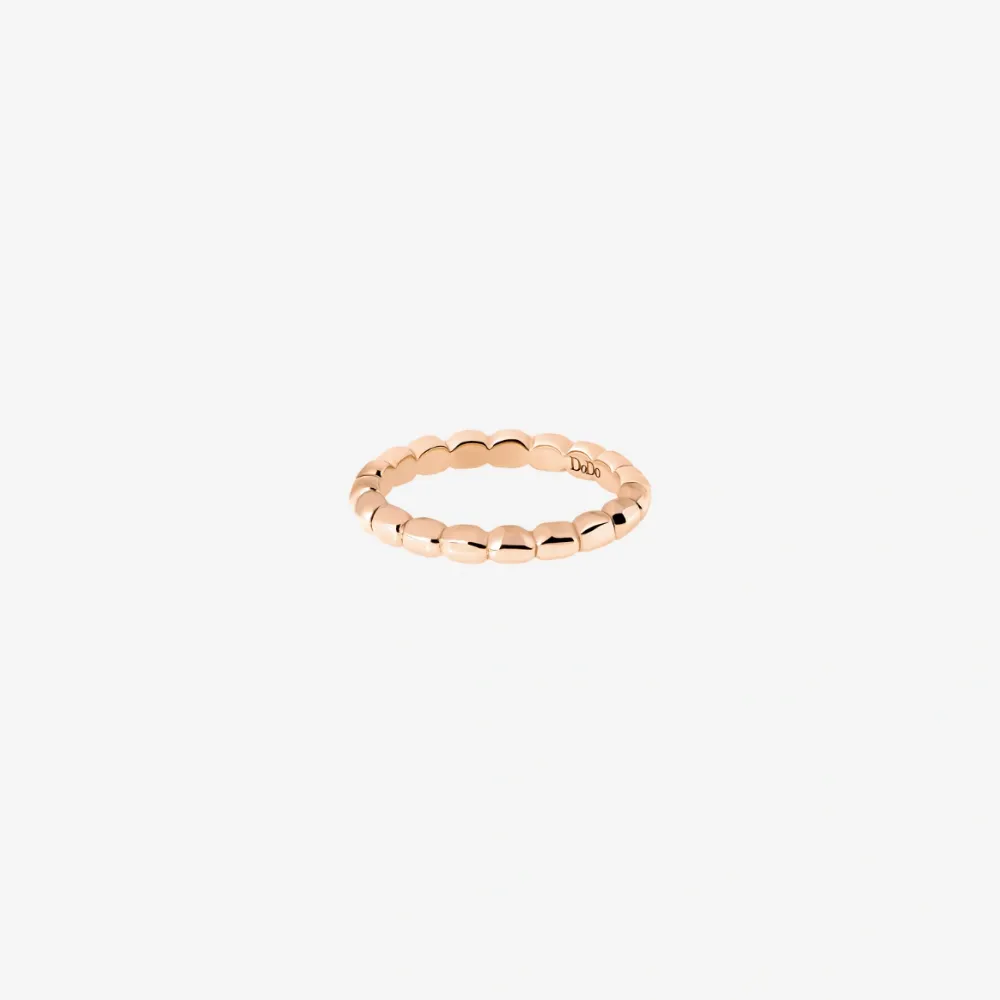 DoDo - Anello Granelli Oro Rosa 9K