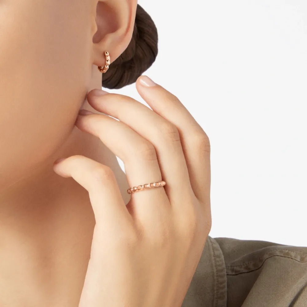 DoDo - Anello Granelli Oro Rosa 9K