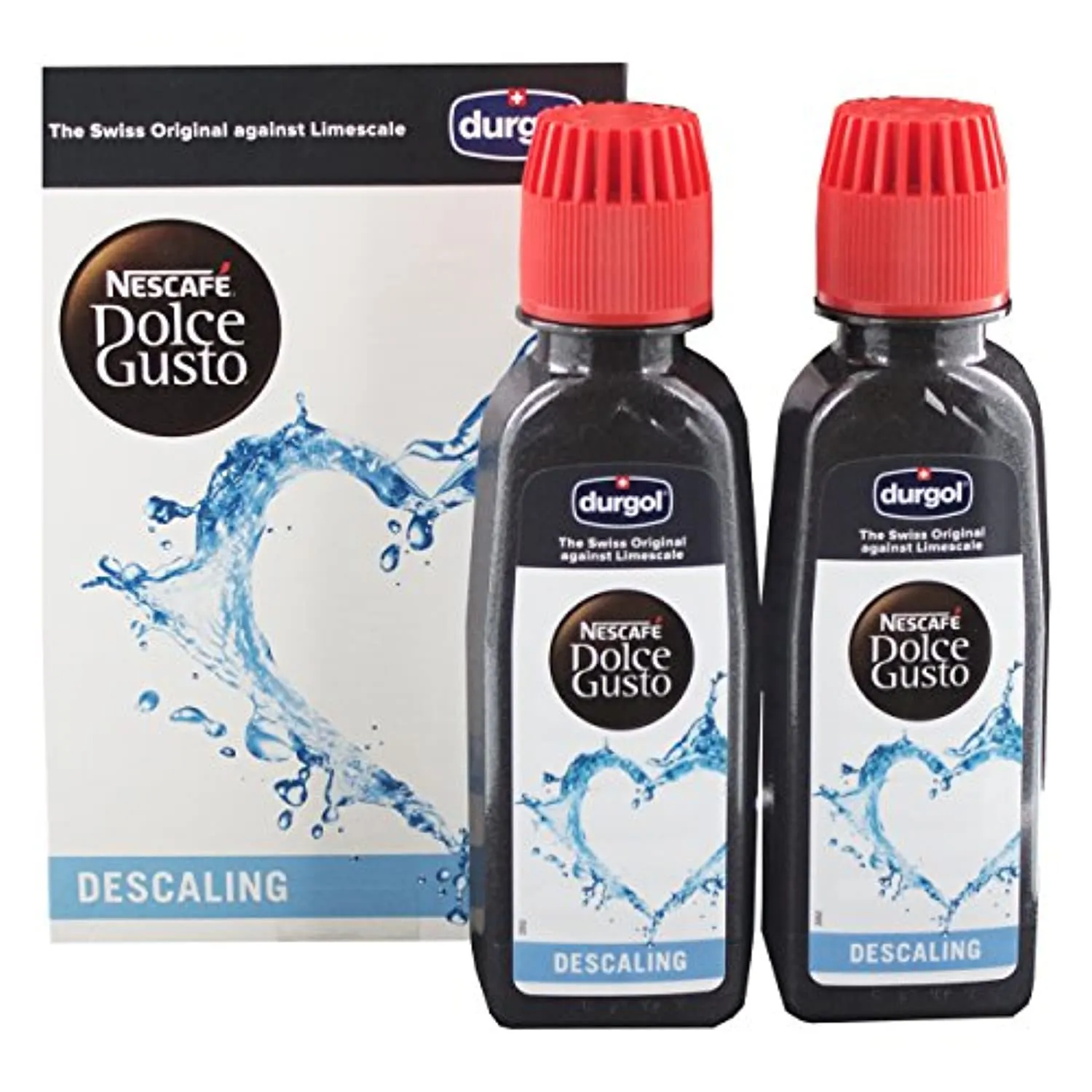 Dolce Gusto Durgol Espresso, Decalcificante Liquido, Accessori, 1 Confezione, 2 x 125ml