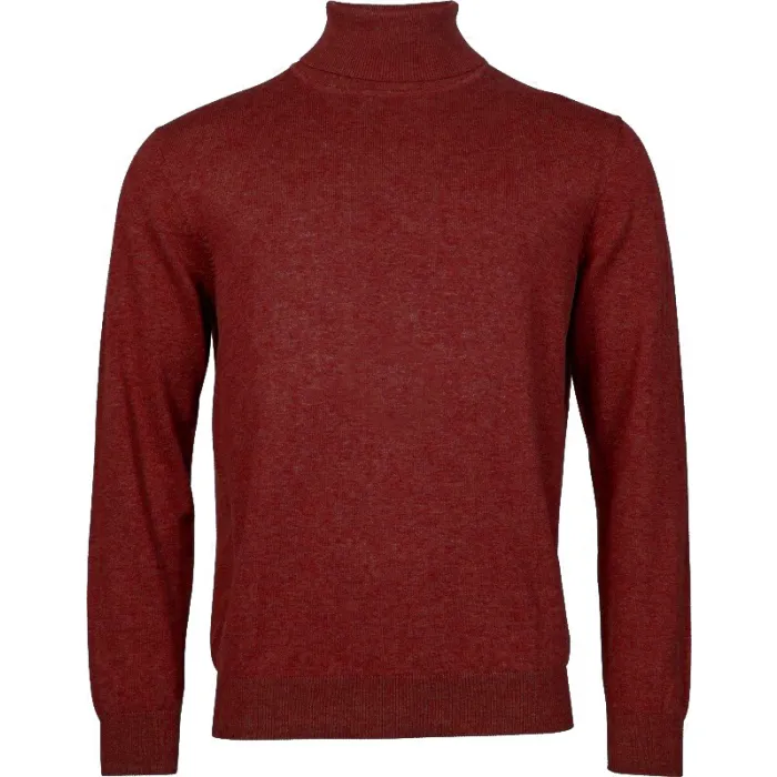 Dolcevita uomo Baileys 100% cotone Rosso scuro