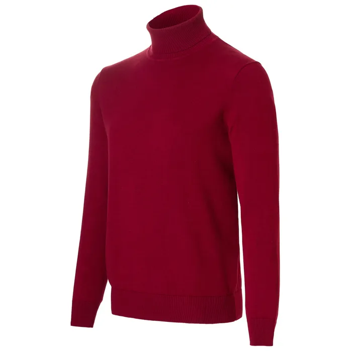 Dolcevita uomo Baileys 100% cotone Rosso scuro