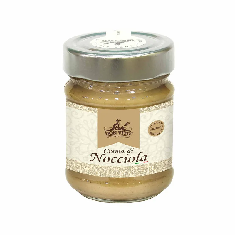 Don Vito - Eccellenze Siciliane 38 vasetti misti da 40 gr: 13 Crema di Pistacchio - 13 Crema di Mandorla - 12 Crema di Nocciola