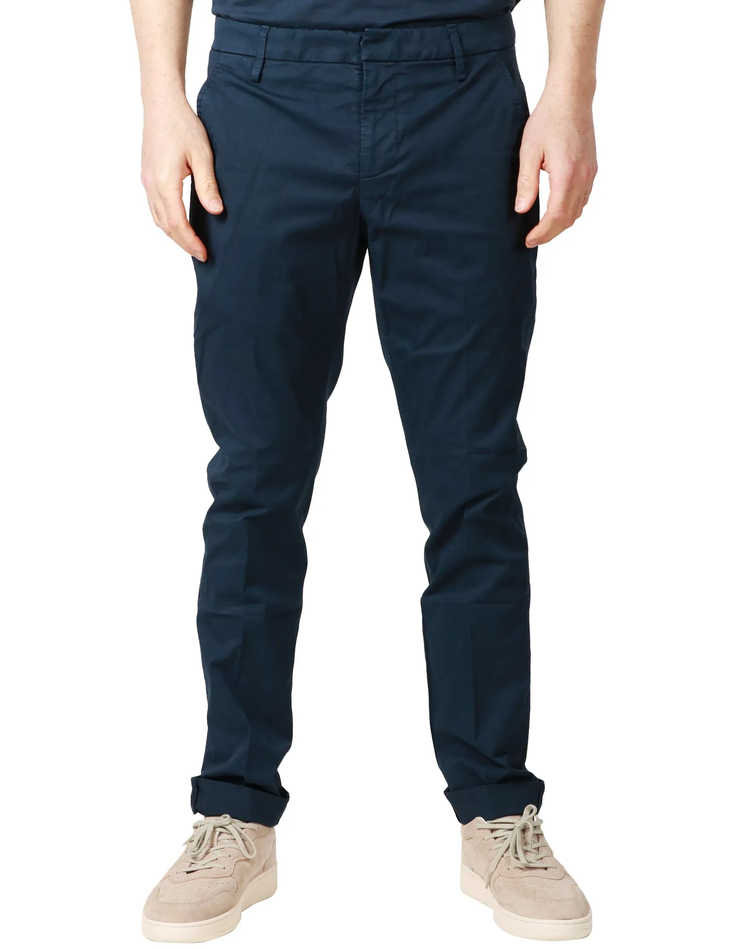 DonDup PANTALONE UOMO DONDUP BLU MODELLO GAUBERT
