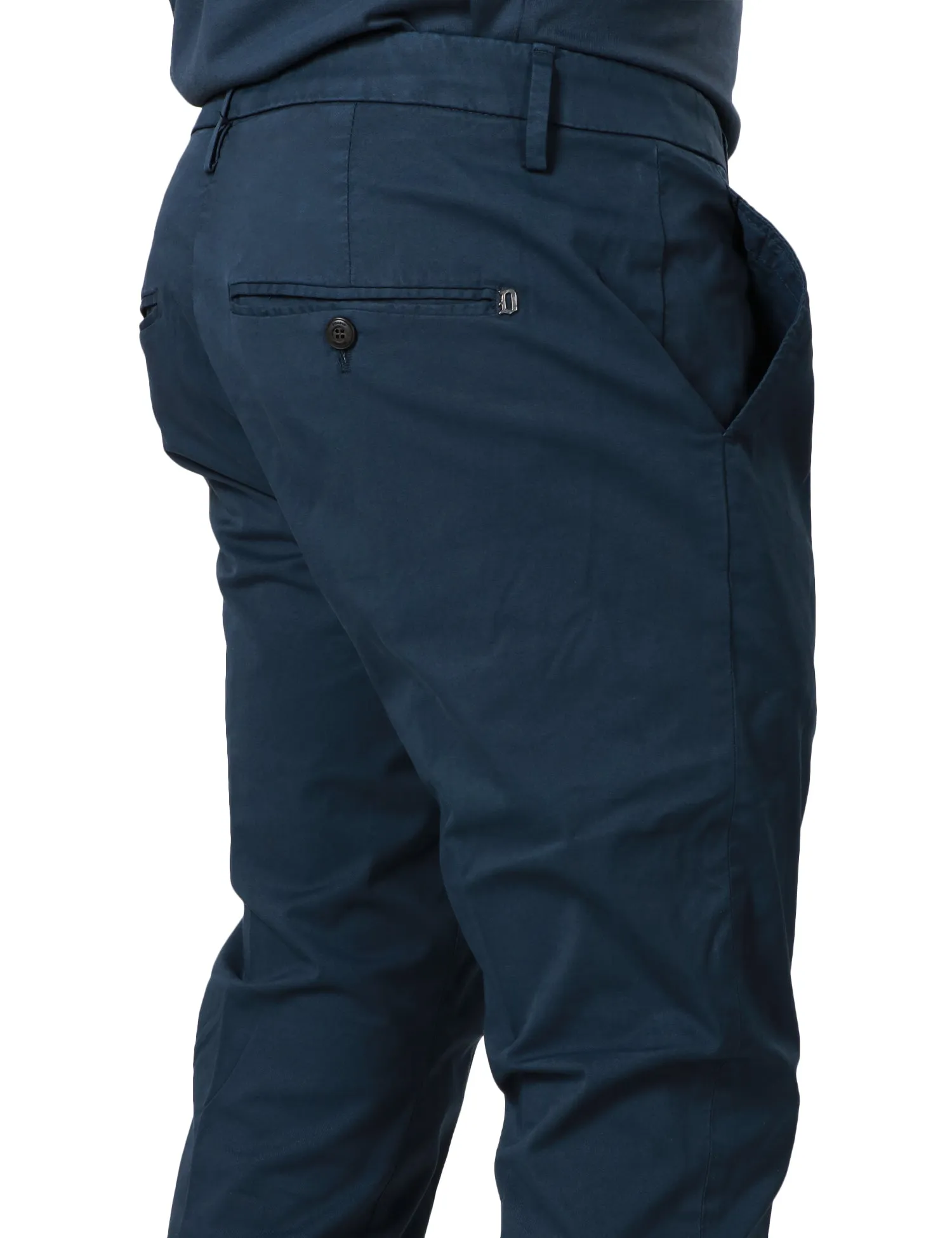 DonDup PANTALONE UOMO DONDUP BLU MODELLO GAUBERT