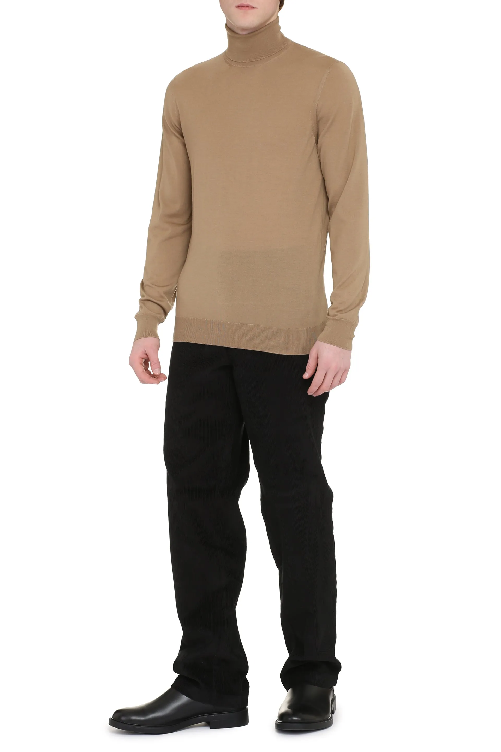 Drumohr Pullover dolcevita in lana