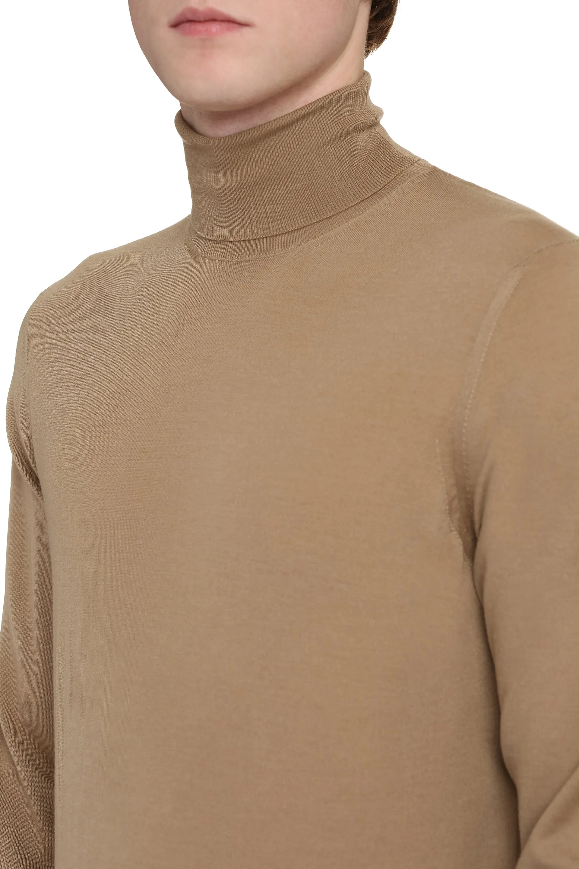 Drumohr Pullover dolcevita in lana