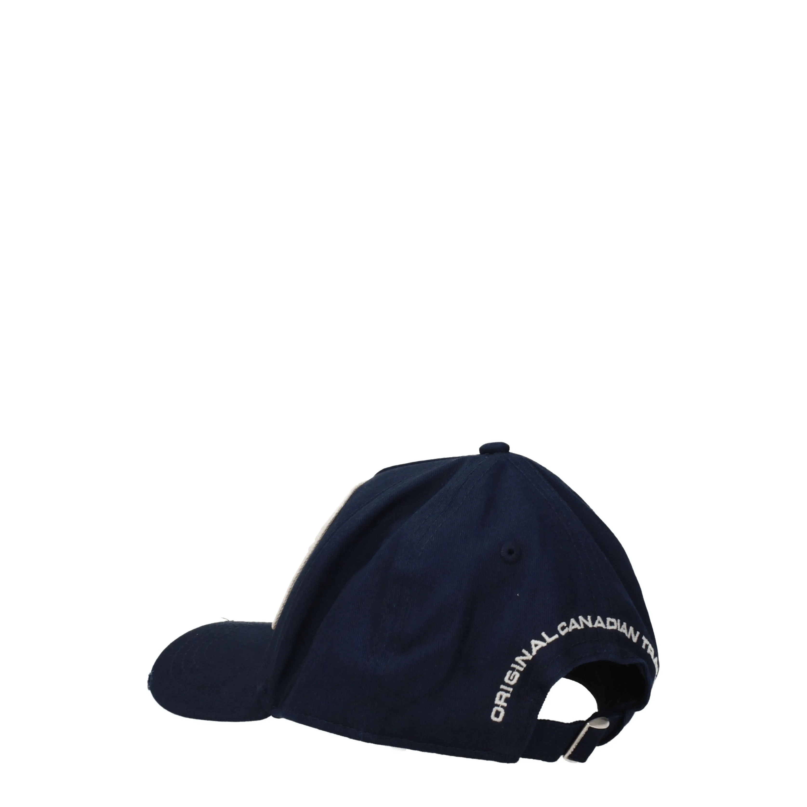 Dsquared2 Cappelli Uomo Cotone Blu