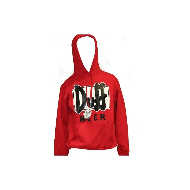 Duff felpa rossa XS