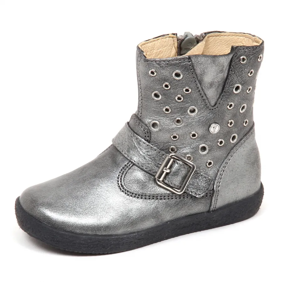 E3256 stivaletto bimba grey FALCOTTO NATURINO scarpe primi passi shoe baby girl
