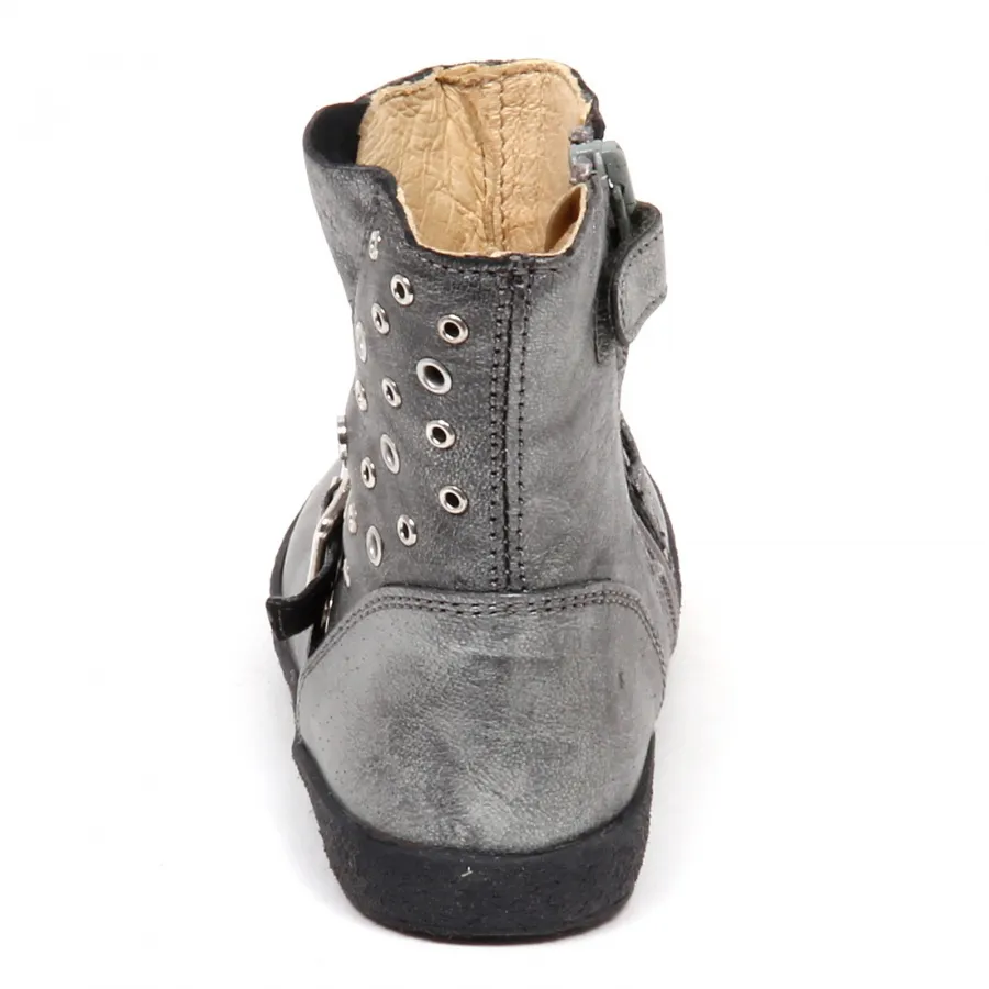 E3256 stivaletto bimba grey FALCOTTO NATURINO scarpe primi passi shoe baby girl