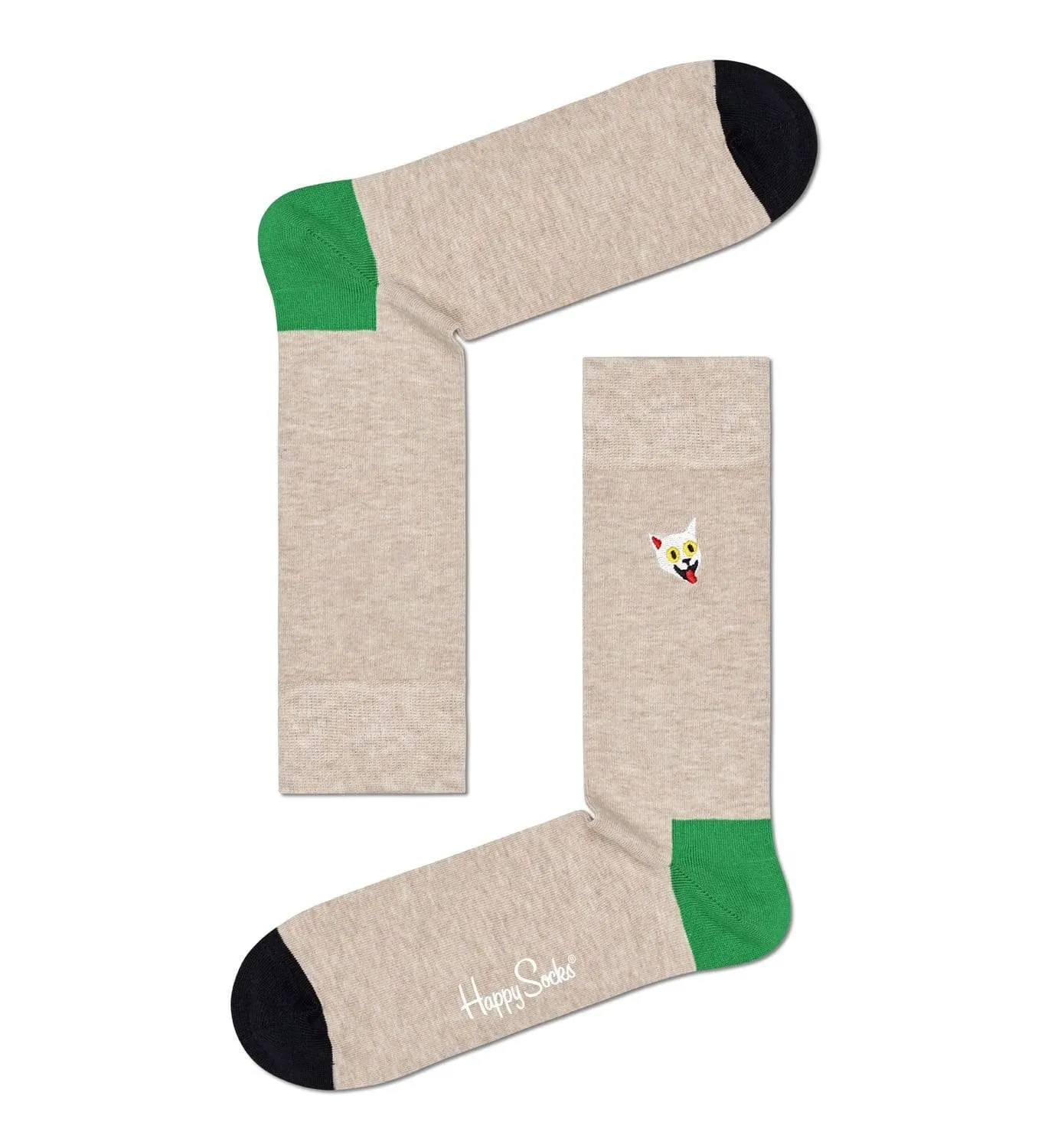 Embroidery Cat Sock 1700