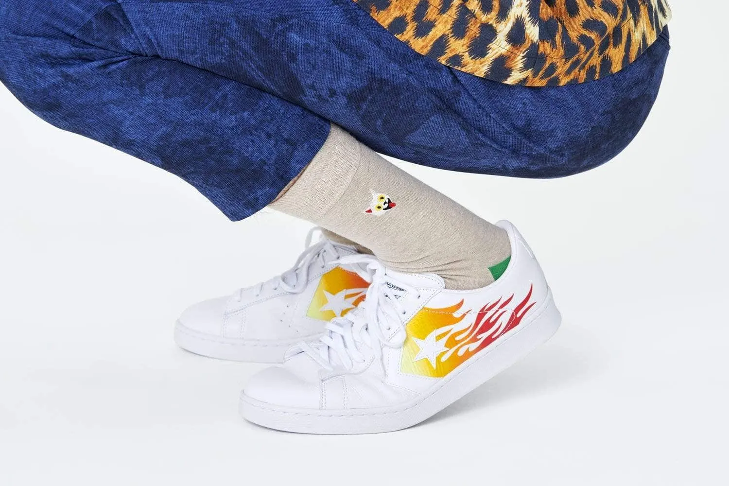 Embroidery Cat Sock 1700