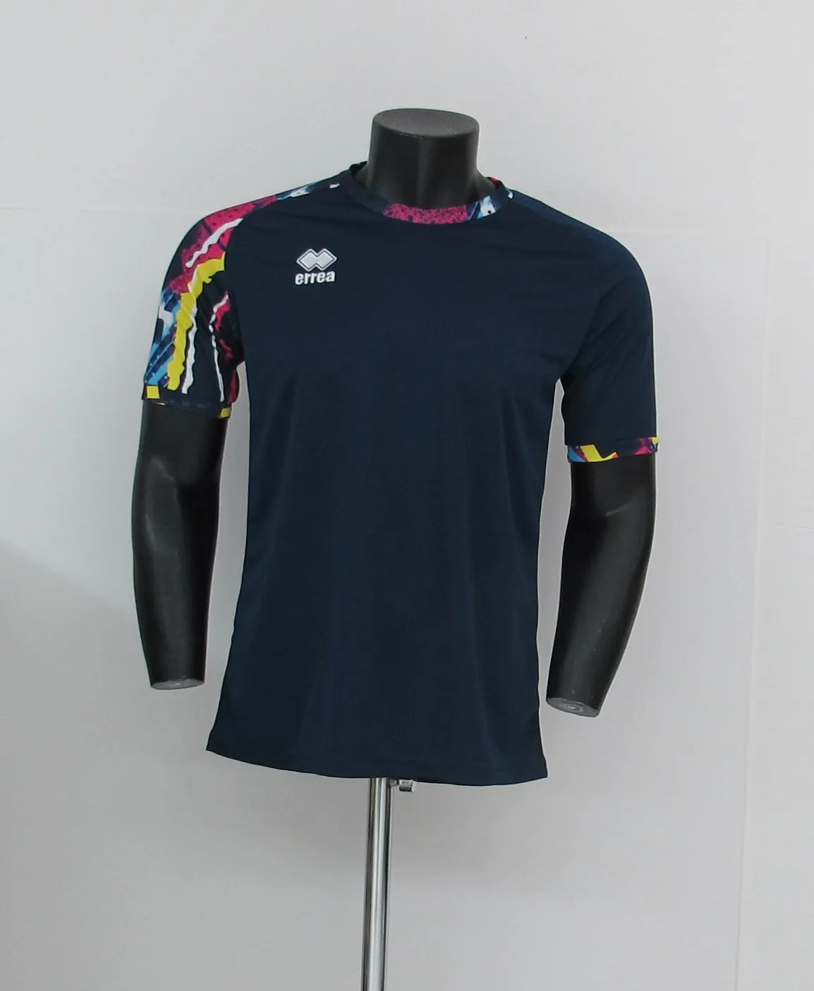 ERREA' t-shirt uomo padel PADDY AD GM0U0C00090 BLU MULTICOLOR estate 2022
