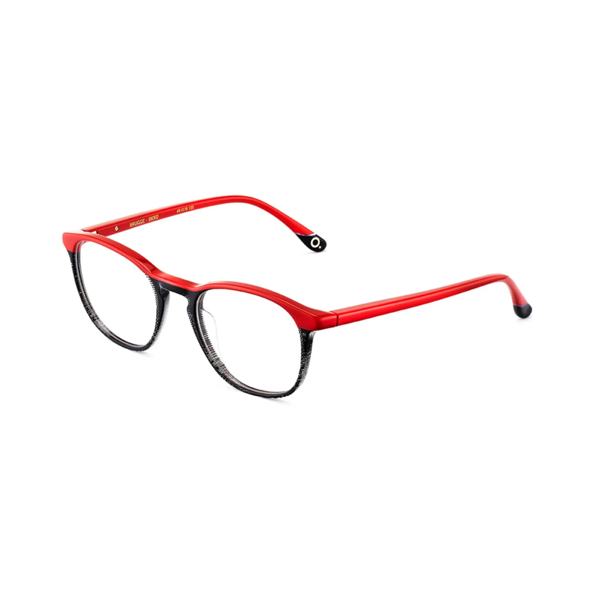   Etnia Barcelona BRUGGE - BKRD Nero Rosso | Occhiale Da Vista Donna 