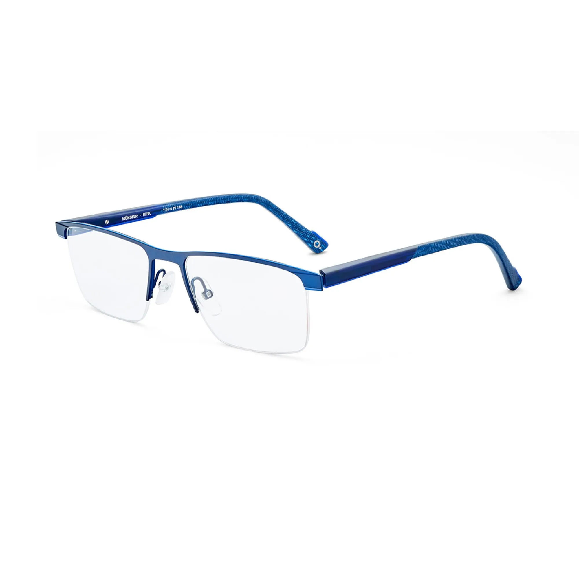   Etnia Barcelona MUNSTER - BLBK Blu Nero | Occhiale Da Vista Uomo 