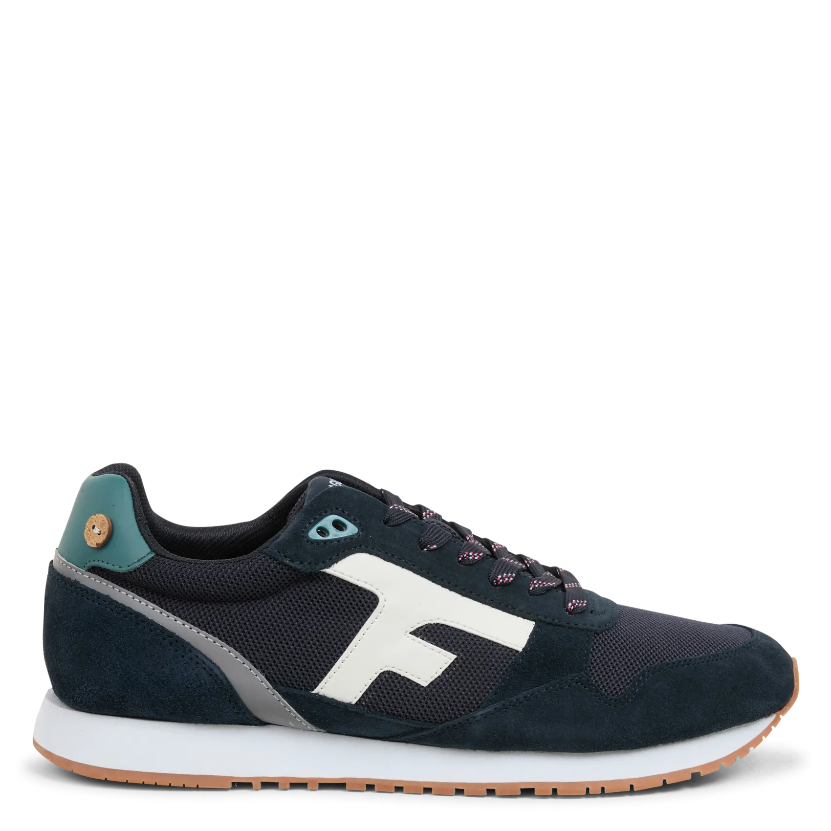  FAGUO   ELM - Sneakers basse bimateriale | Blu
