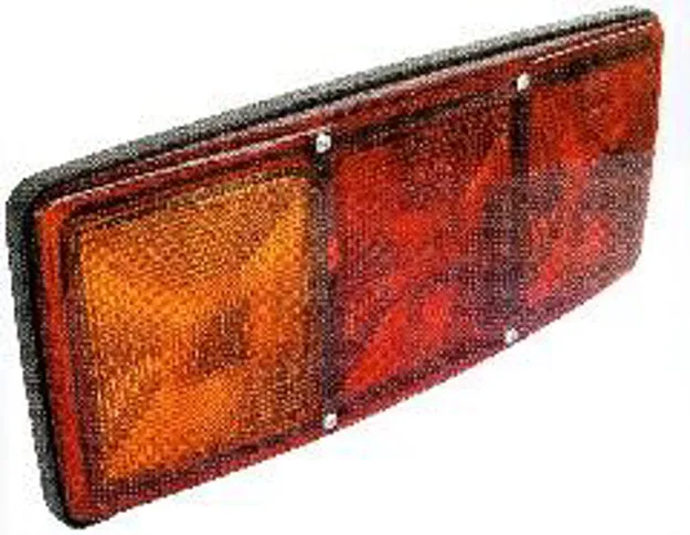 Fanale posteriore MERCEDES/IVECO con luce targa
