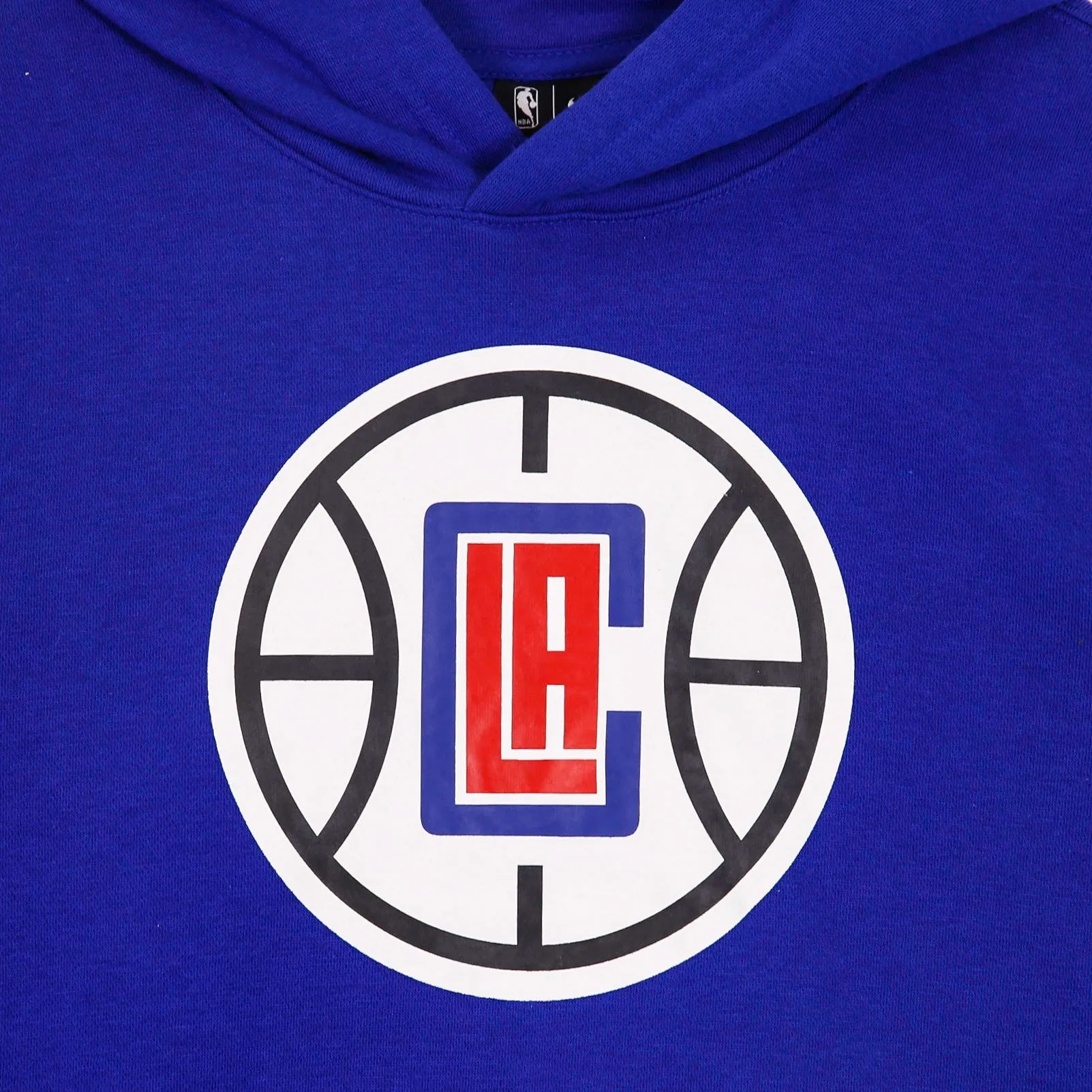 Felpa Cappuccio Bambino Nba Hoodie Po Club Fleece Logo Loscli Rush Blue