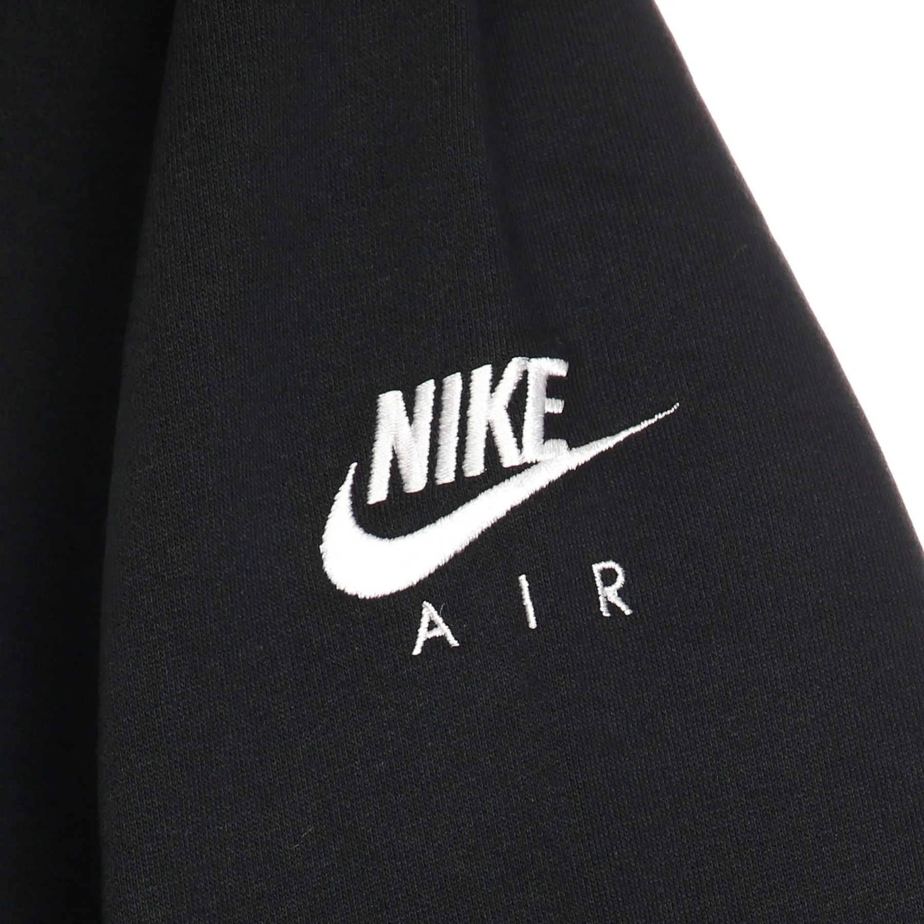 Felpa Cappuccio Uomo Sportswear Air Hoodie Black/dk Smoke Grey/white