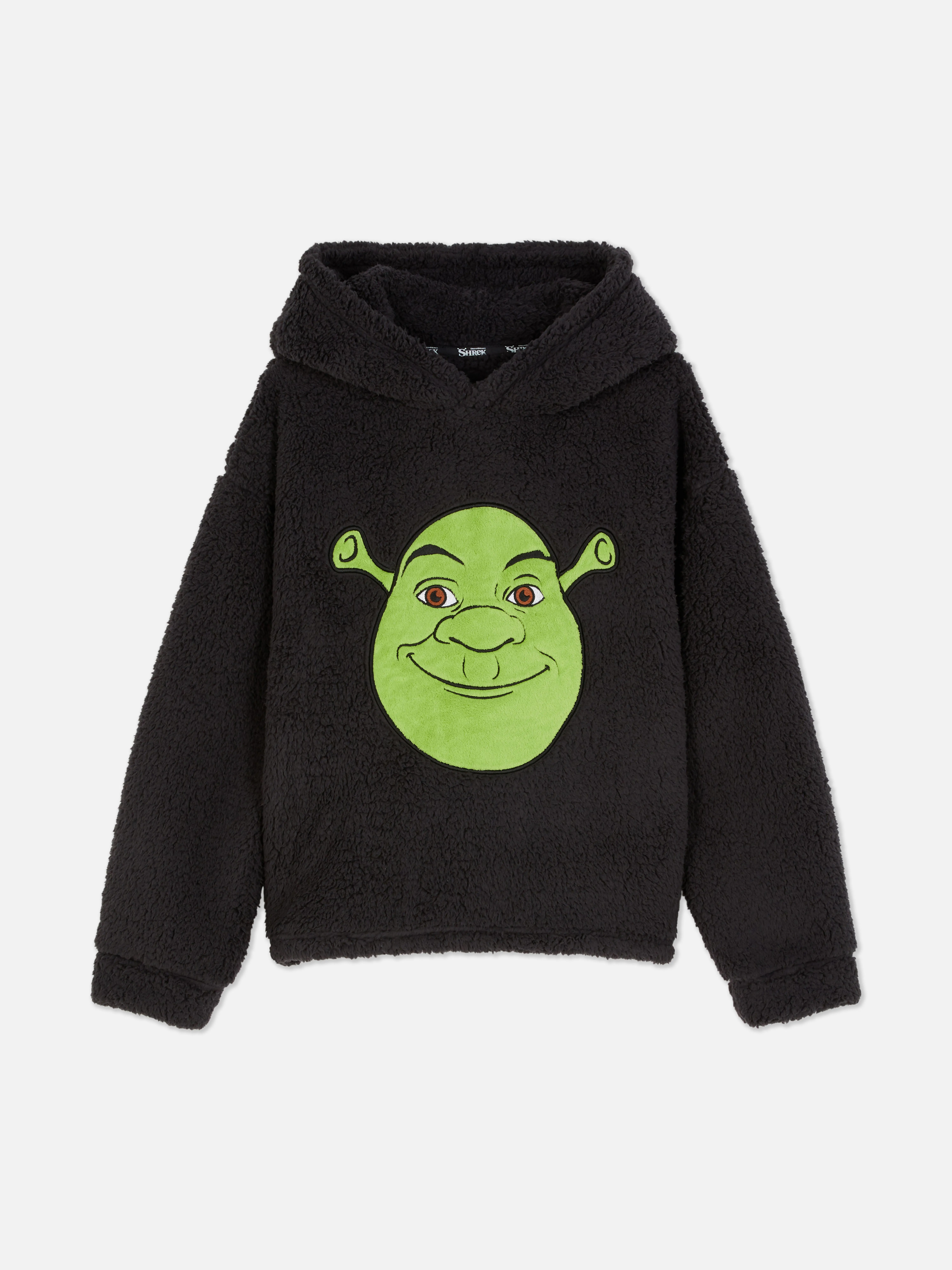 Felpa con cappuccio in pile coordinata Shrek