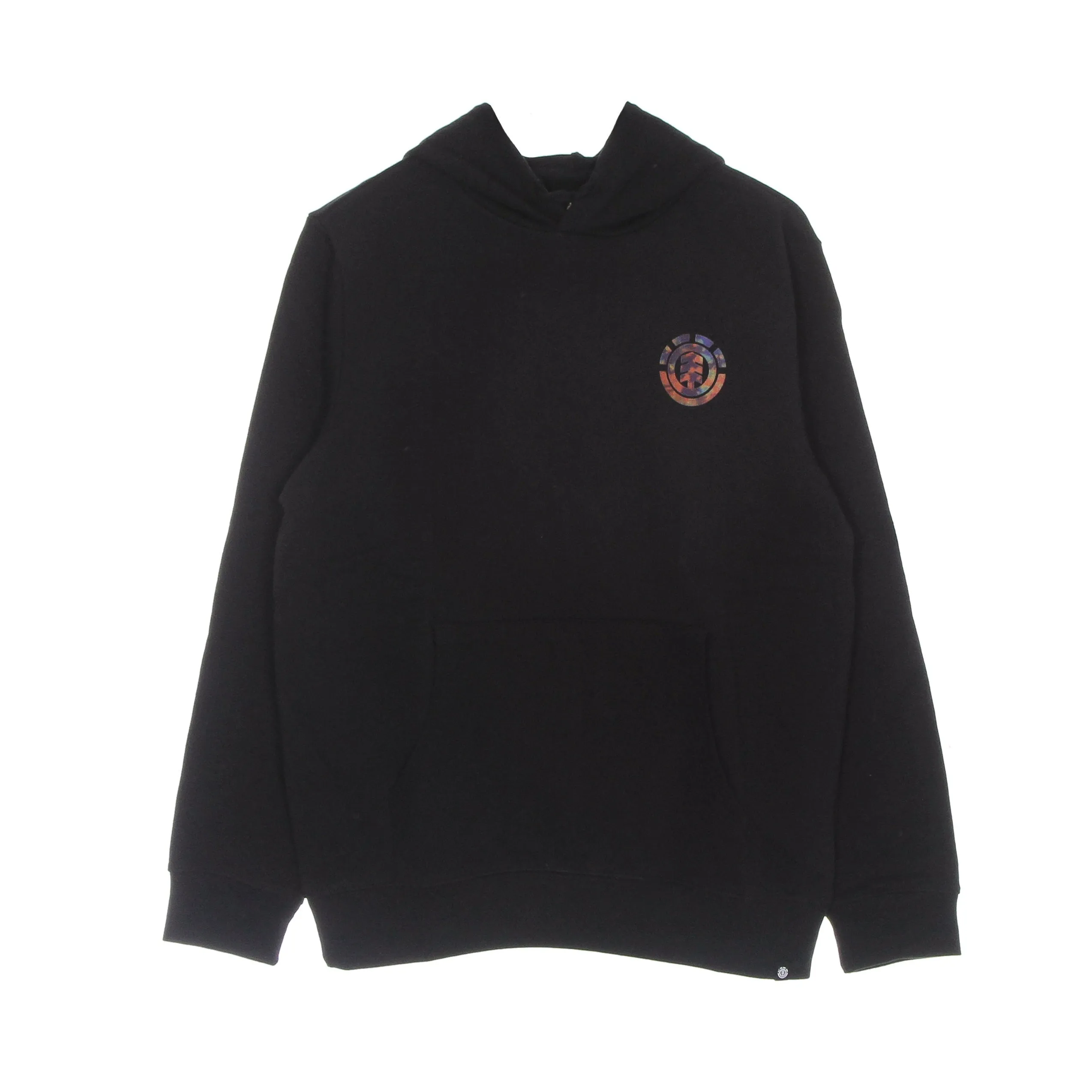 Felpa Leggera Cappuccio Uomo Magma Icon Hood Flint Black