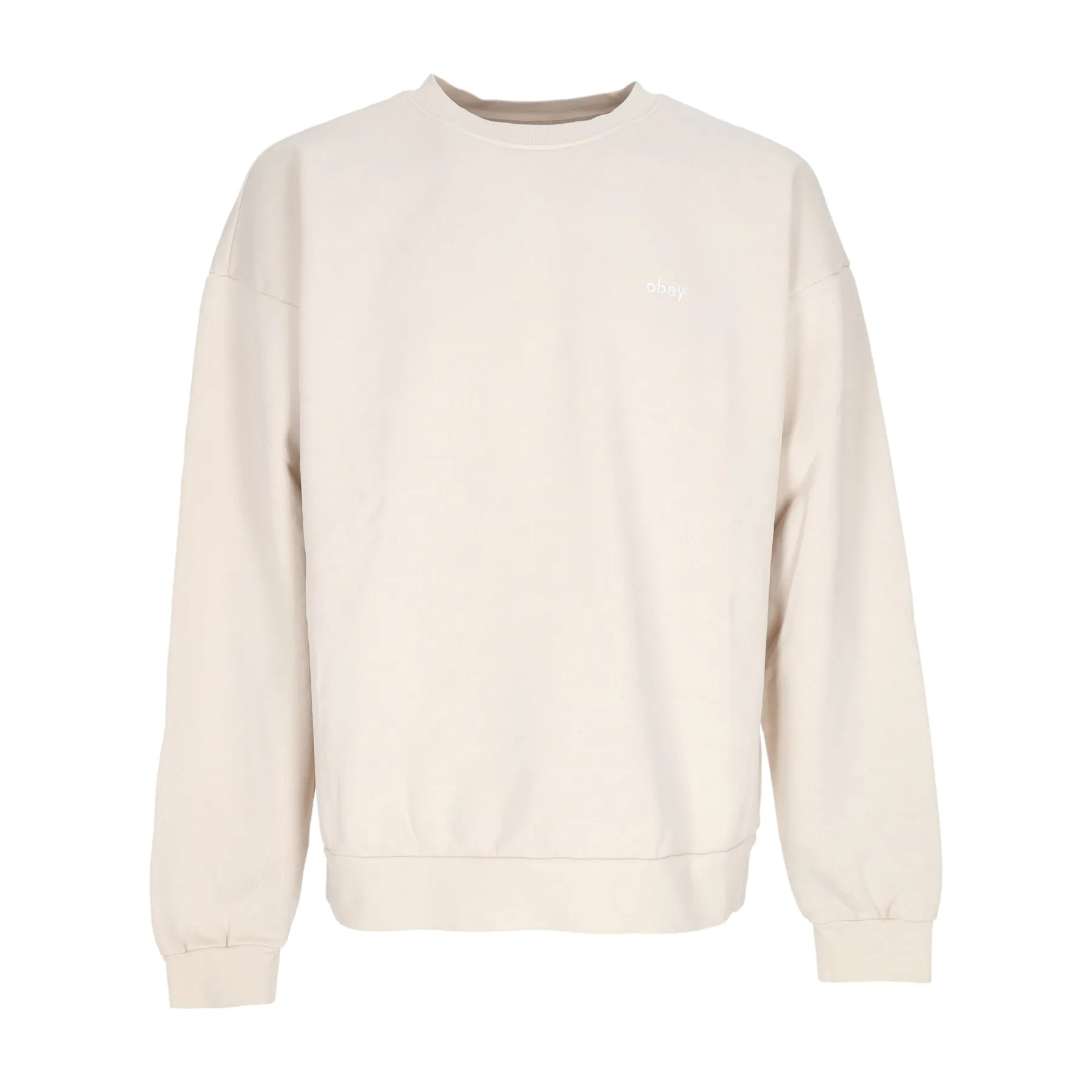 Felpa Leggera Girocollo Uomo Lowercase Pigment Crew Fleece Pigment Clay