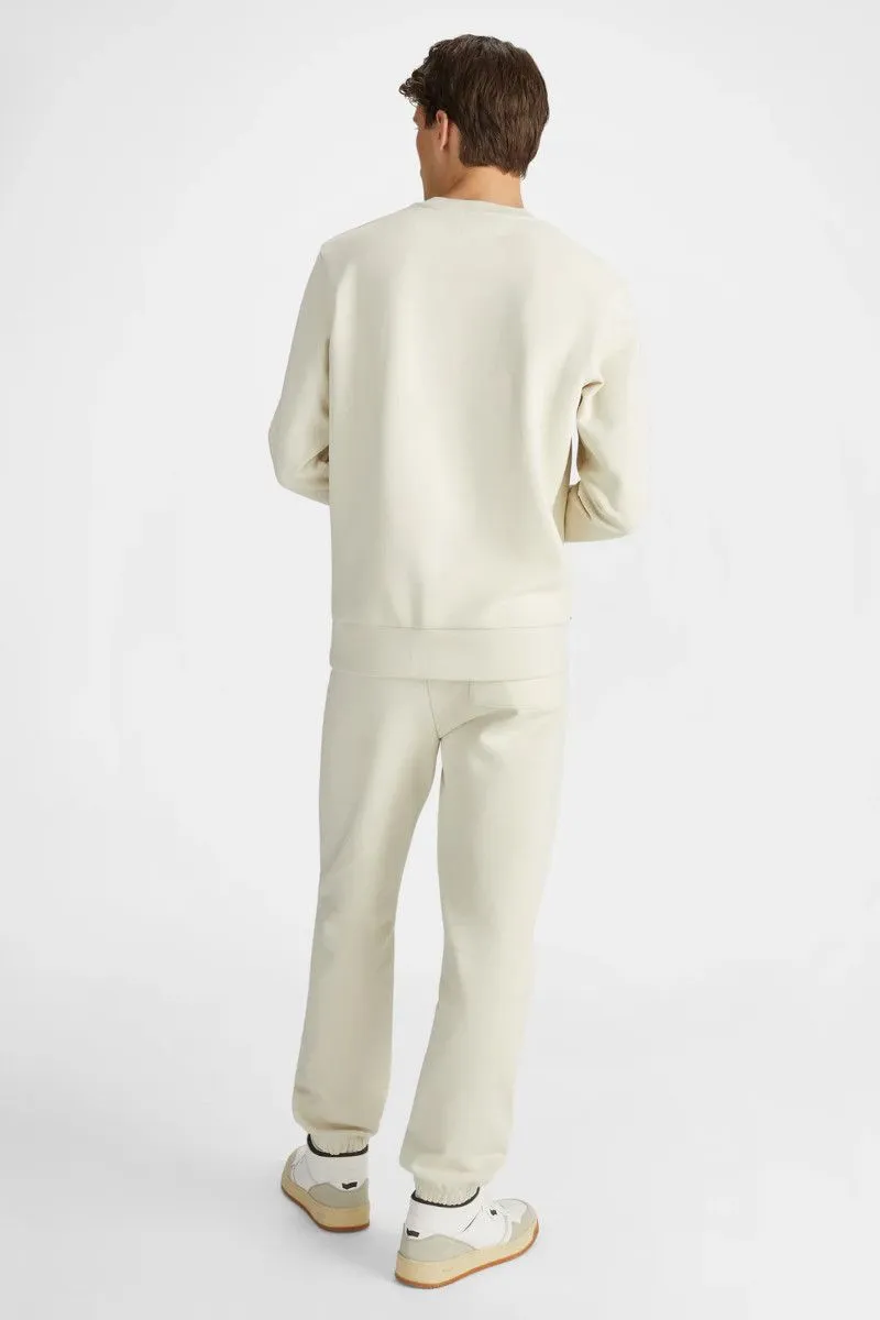 Felpa regular fit uomo Bianco