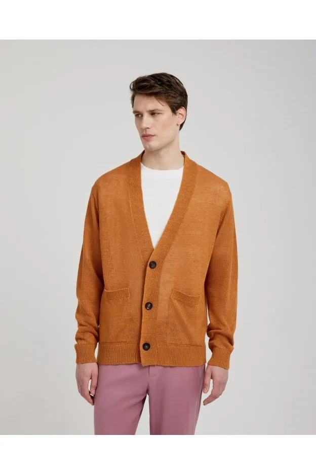 Filippo De Laurentiis Cardigan lino