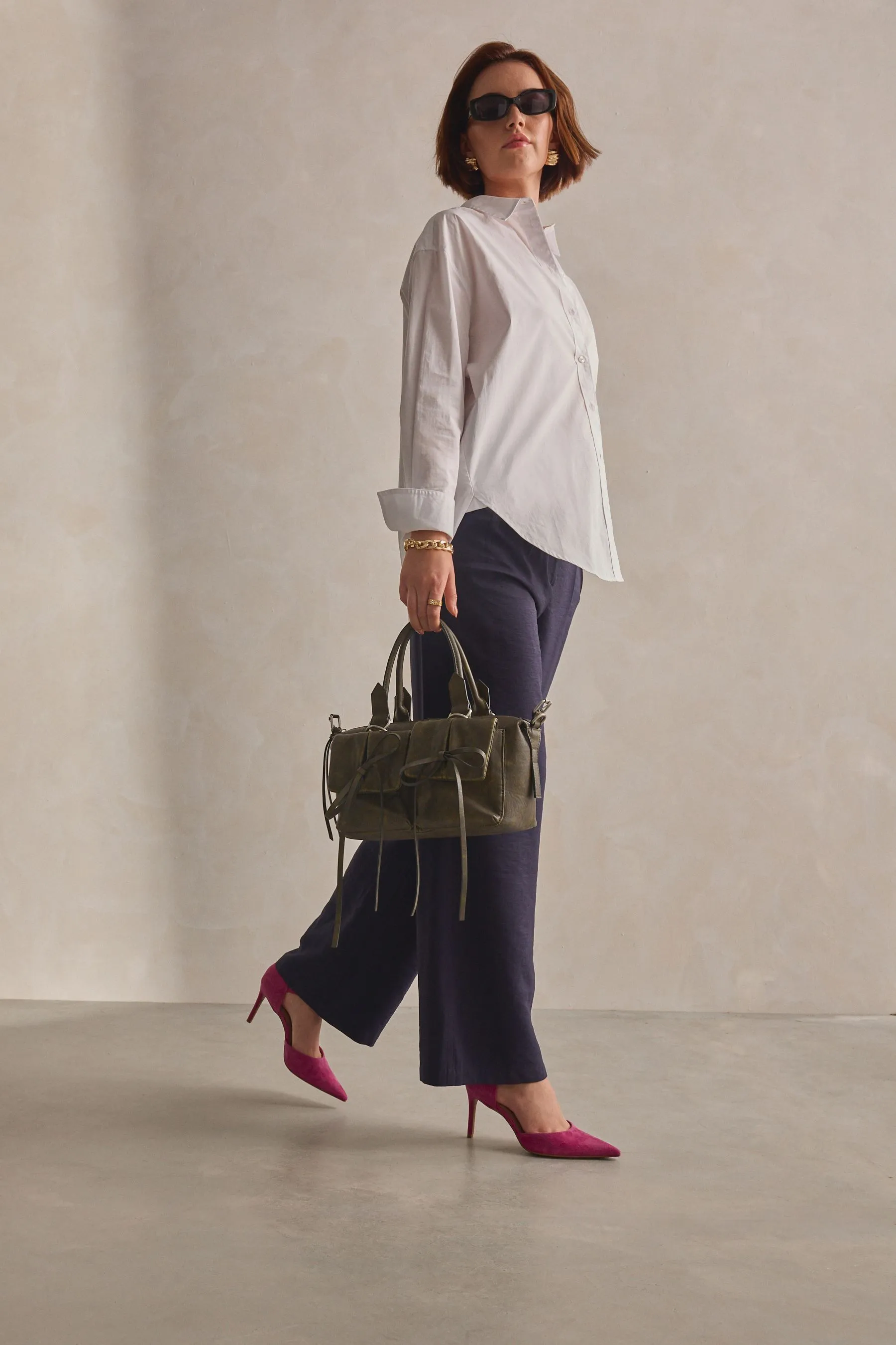 Forever Comfort® - Scarpe Mary Jane a punta con tacco