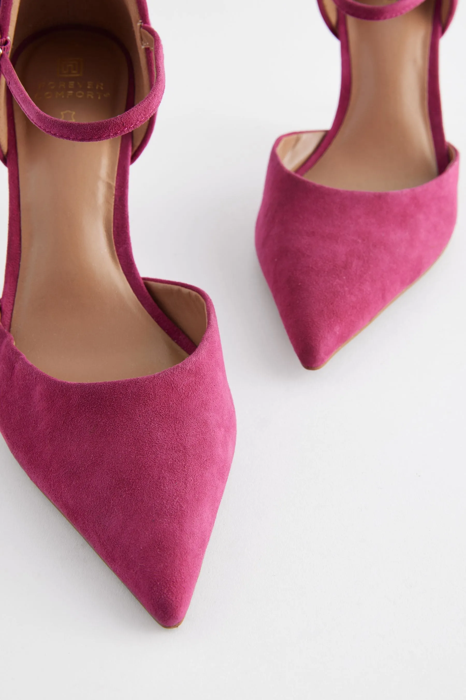 Forever Comfort® - Scarpe Mary Jane a punta con tacco