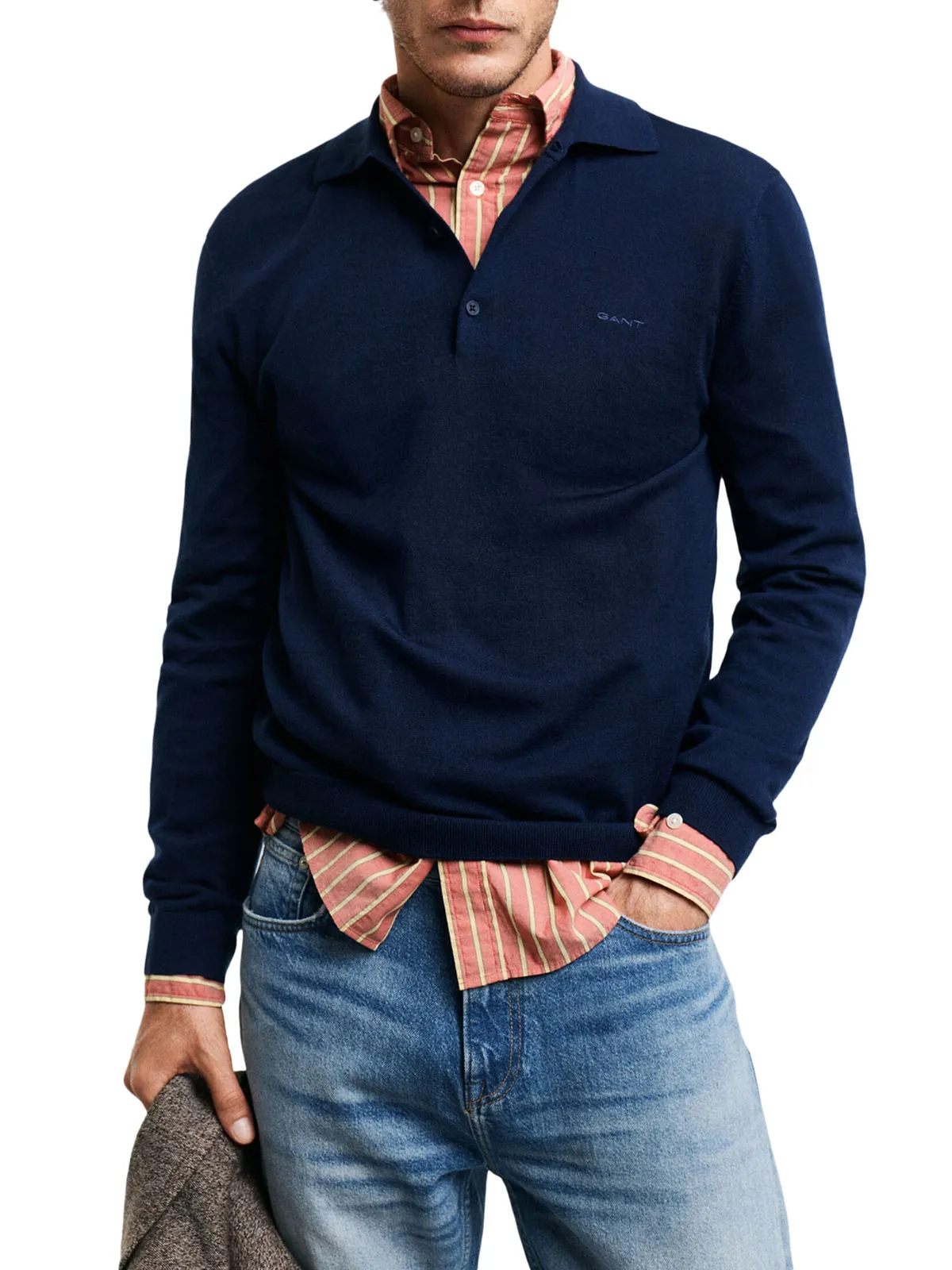 Gant ---------- Extrafine Merino Wool Polo ---------