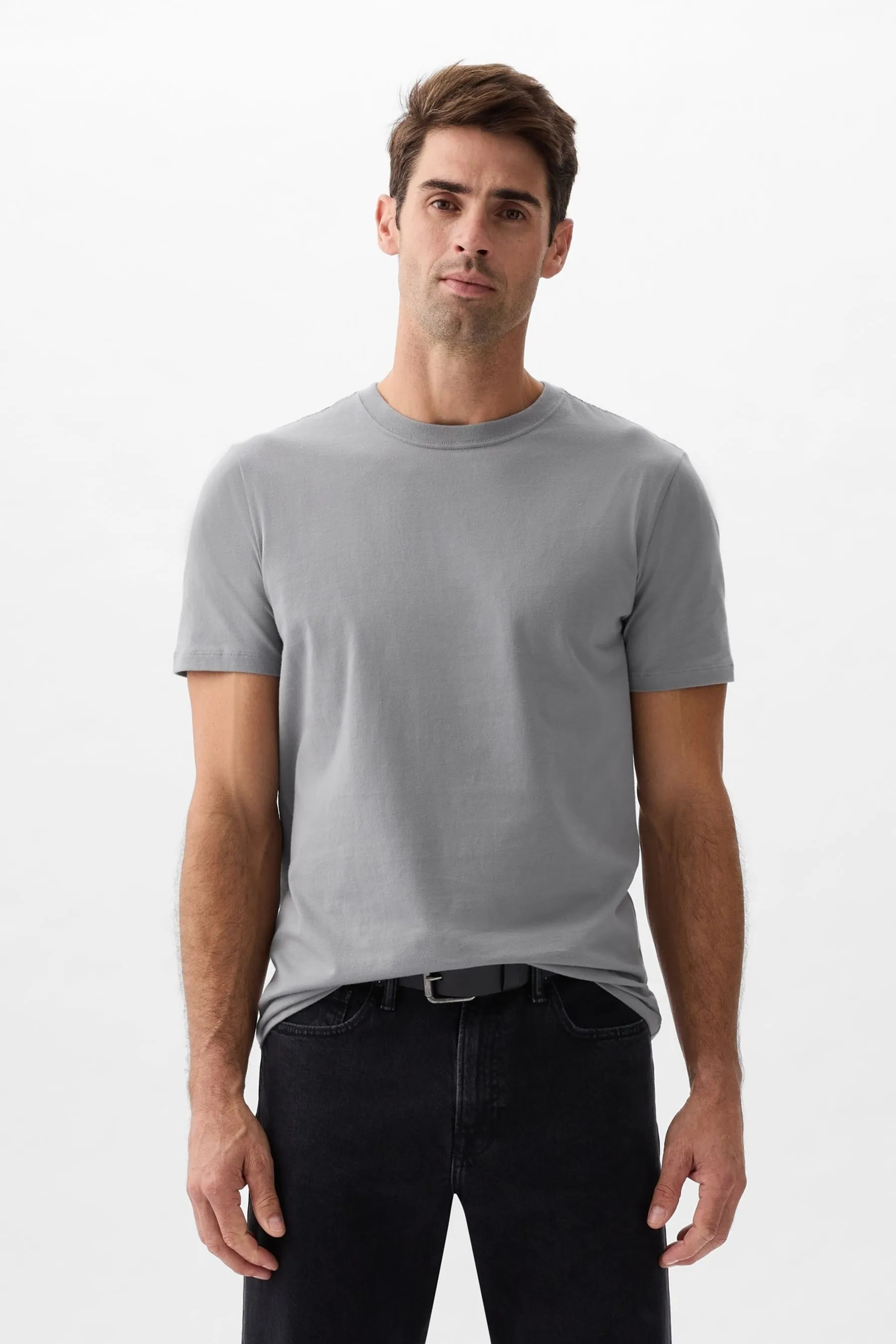 Gap - Everyday - T-shirt morbida a Manica corta Girocollo