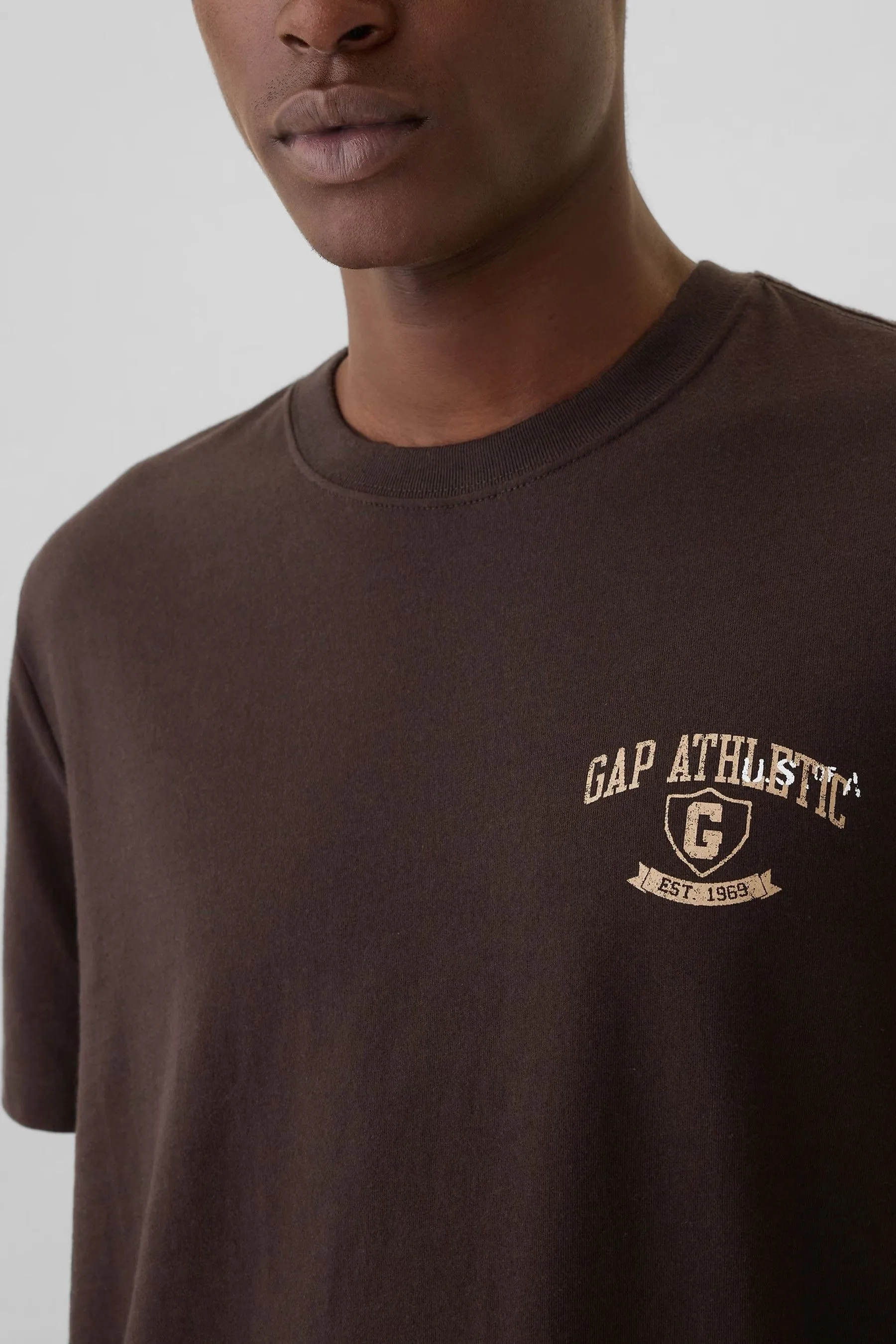 Gap Maglietta Everyday Athletic Graphic 100% Cotone Maniche corte    