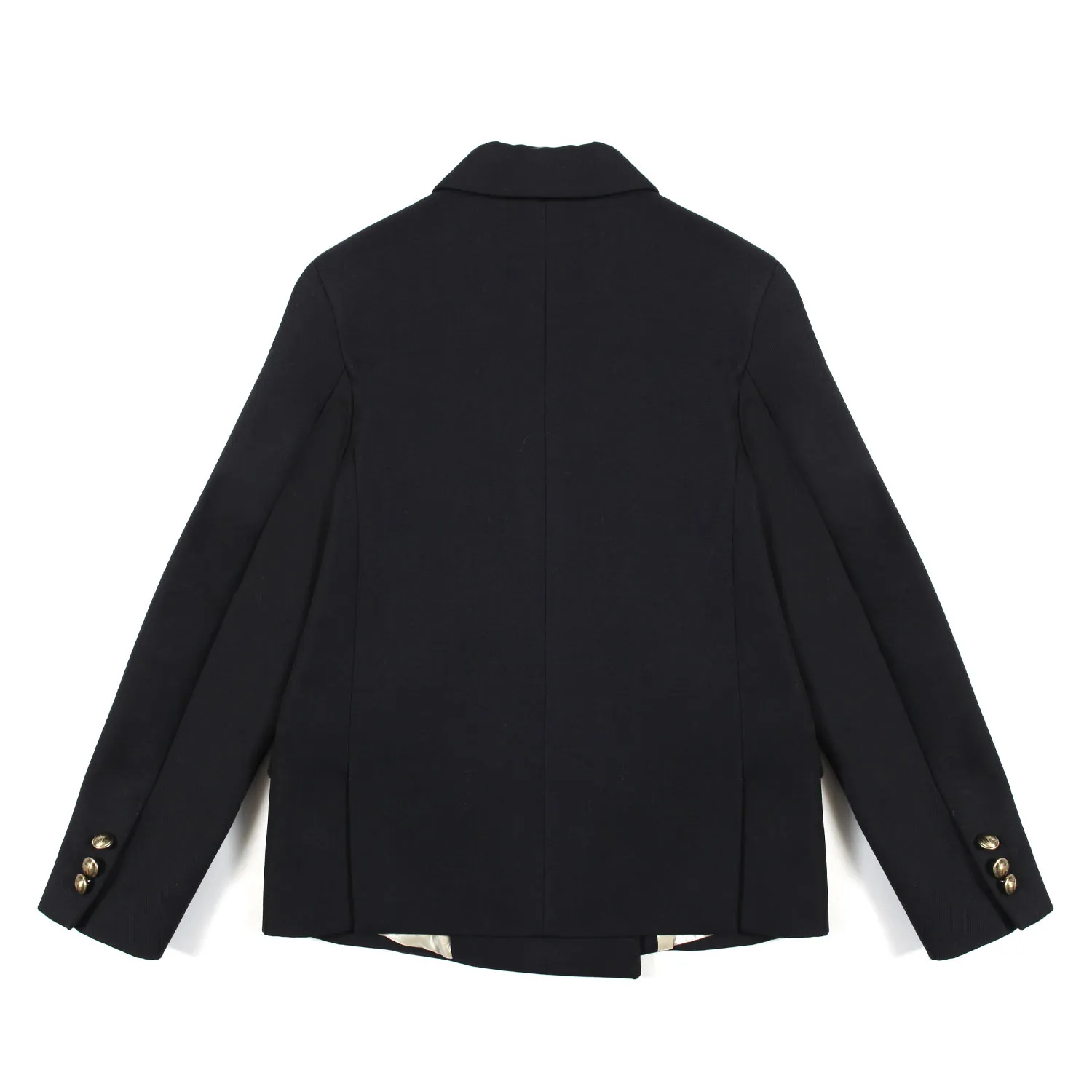 Giacca Doppiopetto Blu Navy E Oro Bambino