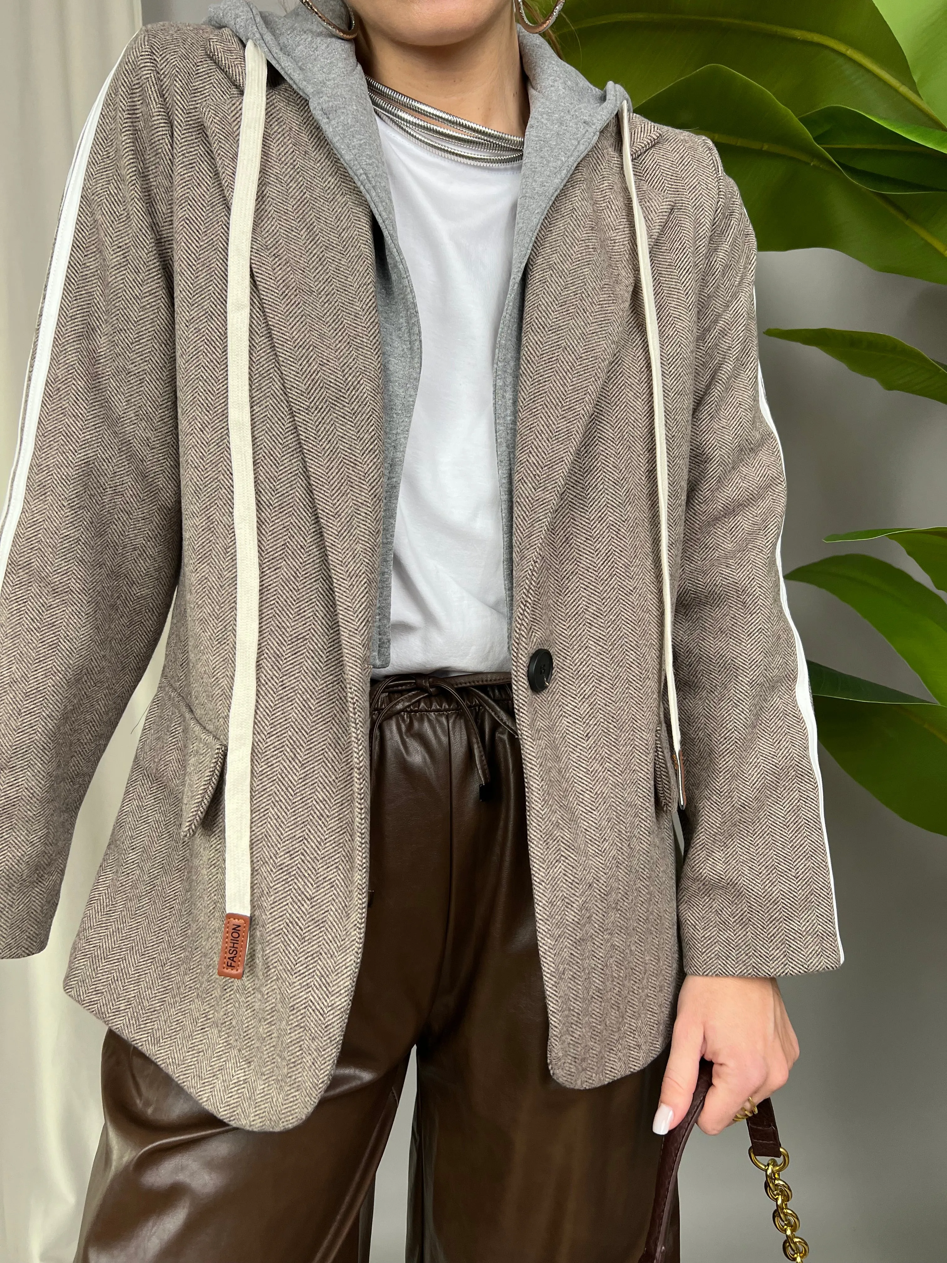 Giacca Modern con cappuccio