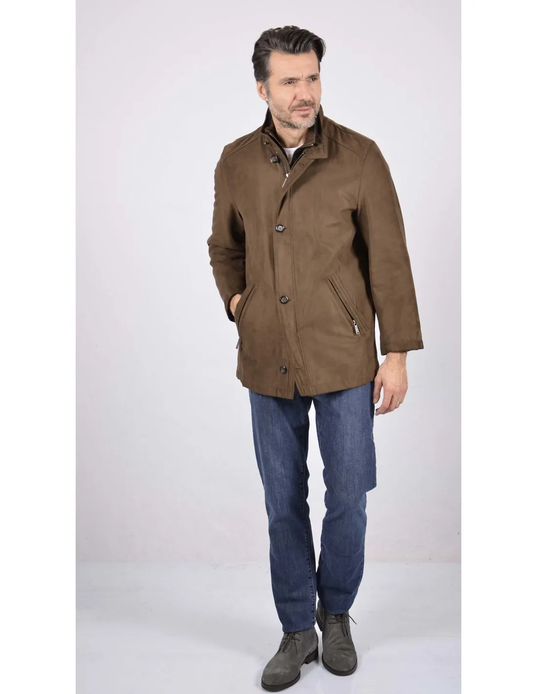 Giaccone parka microma COGNAC jpt a / i