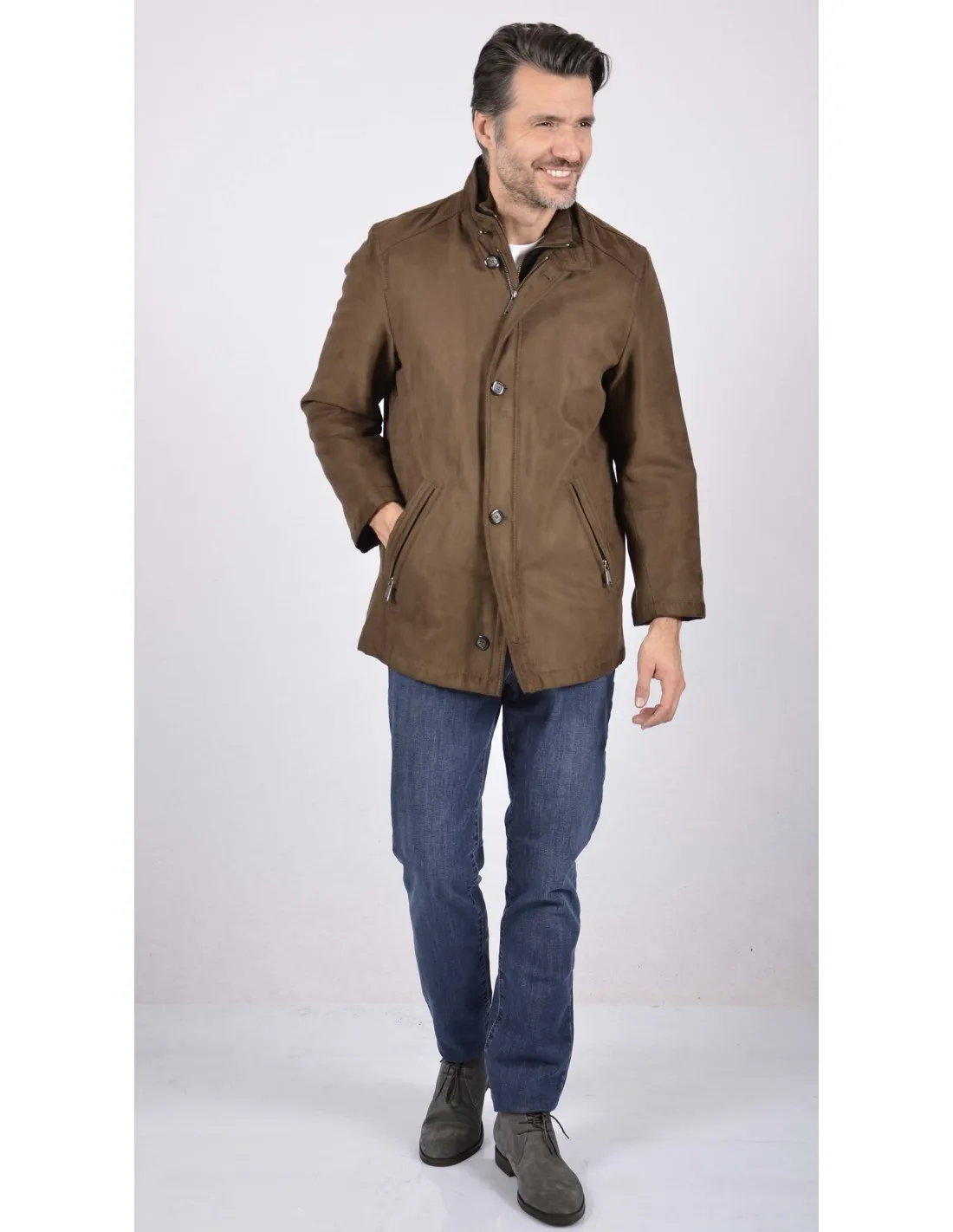 Giaccone parka microma COGNAC jpt a / i